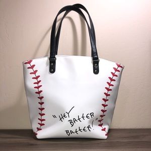 Betsy Johnson “Hey Batter Batter” Tote